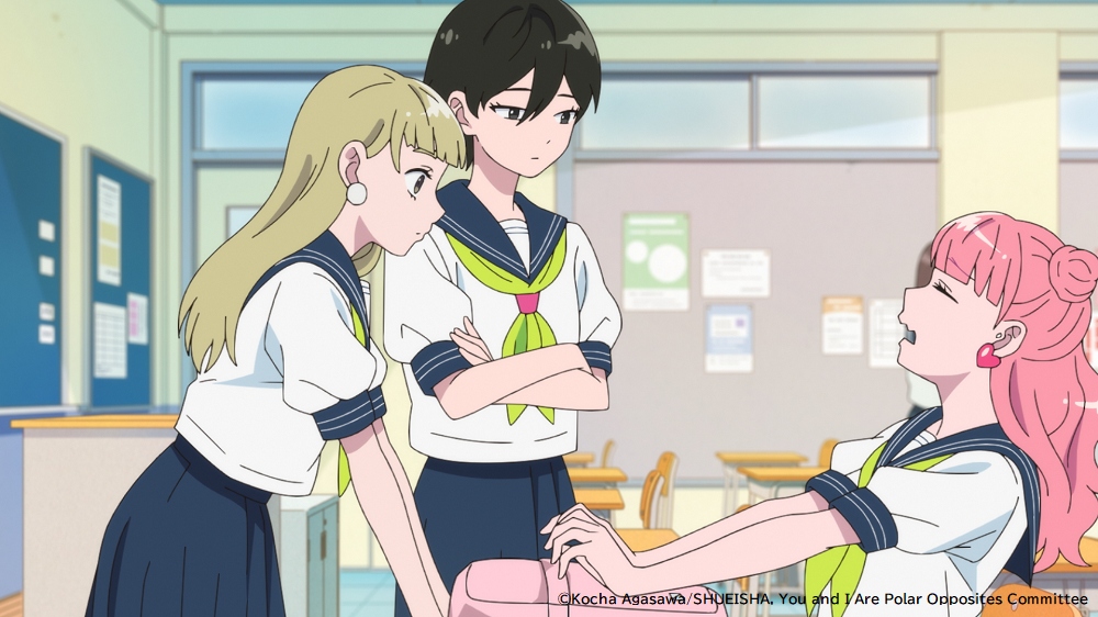 Jump+ 戀愛喜劇漫畫《相反的你和我》將於 2026 年 1 月正式推出電視動畫！