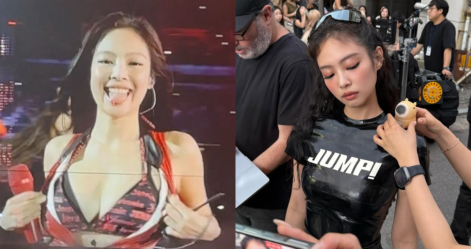 Jennie演唱會身上的同名比基尼全球只有一件。（圖：IG）
