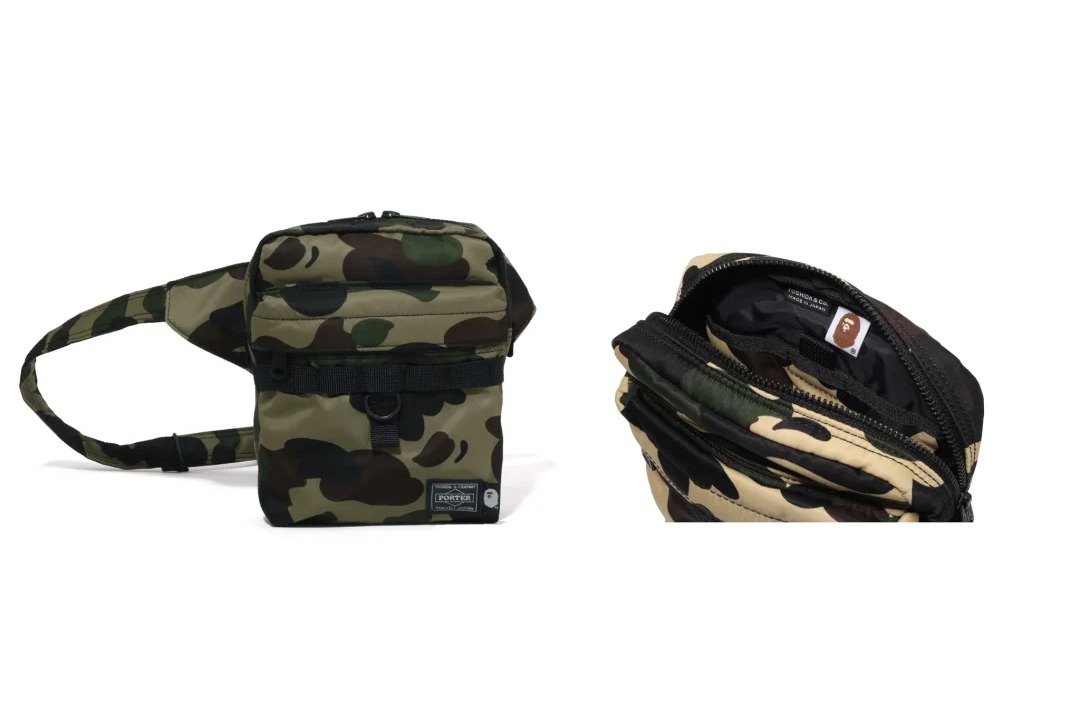 經典碰撞！A BATHING APE® x PORTER 最新聯名系列登場