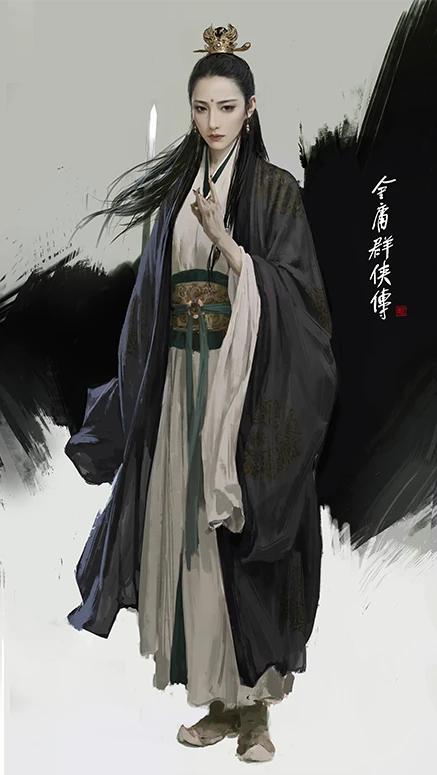 全新 UE5 打造 3A 版《金庸群俠傳》將登陸 ChinaJoy！黃藥師、周芷若角色設定圖公開