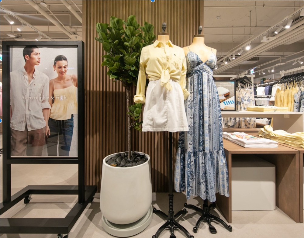 A&F 假日概念店登陸台北！鳳小岳展示帥氣鬆弛感！