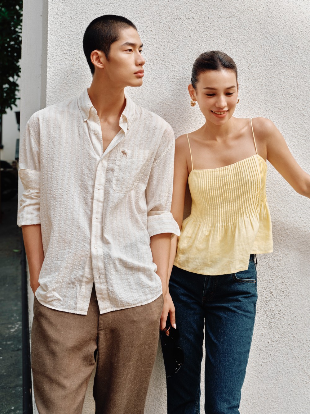 A&F 假日概念店登陸台北！鳳小岳展示帥氣鬆弛感！