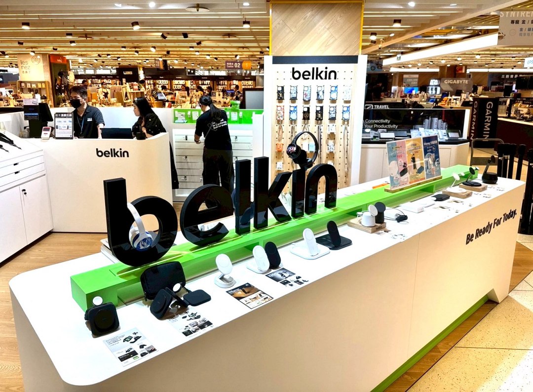 蘋果認證的 Belkin 台灣首店插旗三創！開幕限定活動狂發好禮
