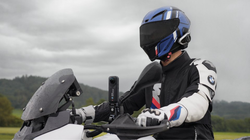 Insta360 X BMW Motorrad 限量聯名款登場 X5 全新升級力作重磅亮相