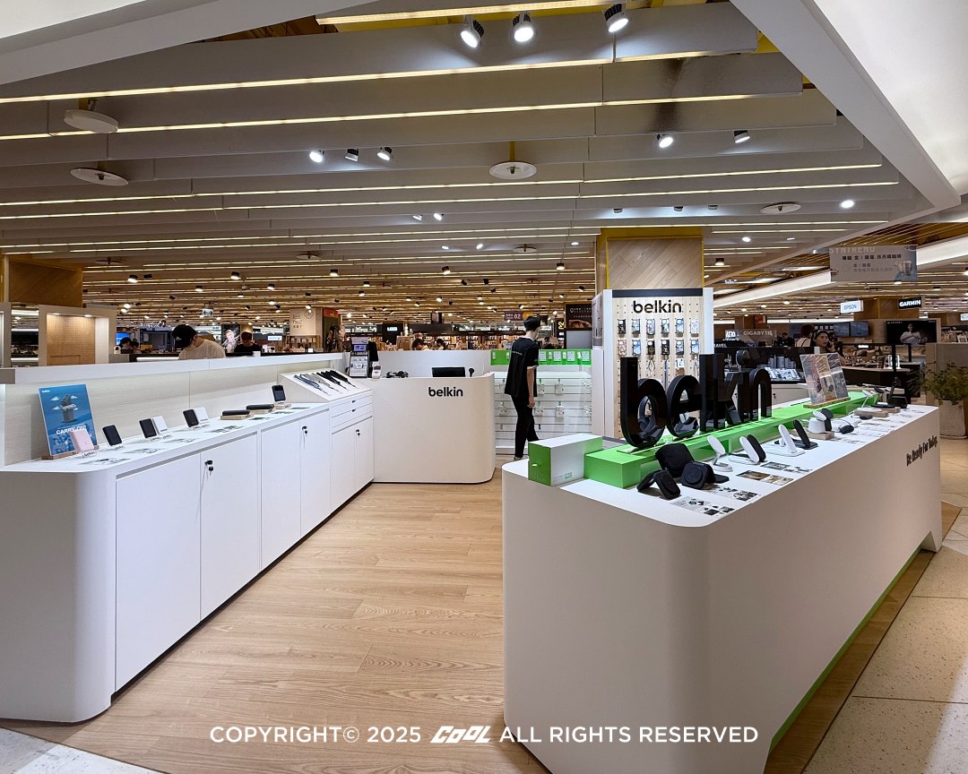 蘋果認證的 Belkin 台灣首店插旗三創！開幕限定活動狂發好禮