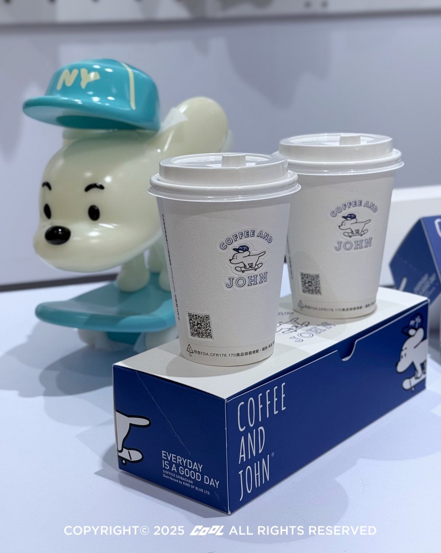 滑板小狗 COFFEE AND JOHN 首度北上！一口生乳包、一口荔枝冰美式，解鎖街頭甜點新日常