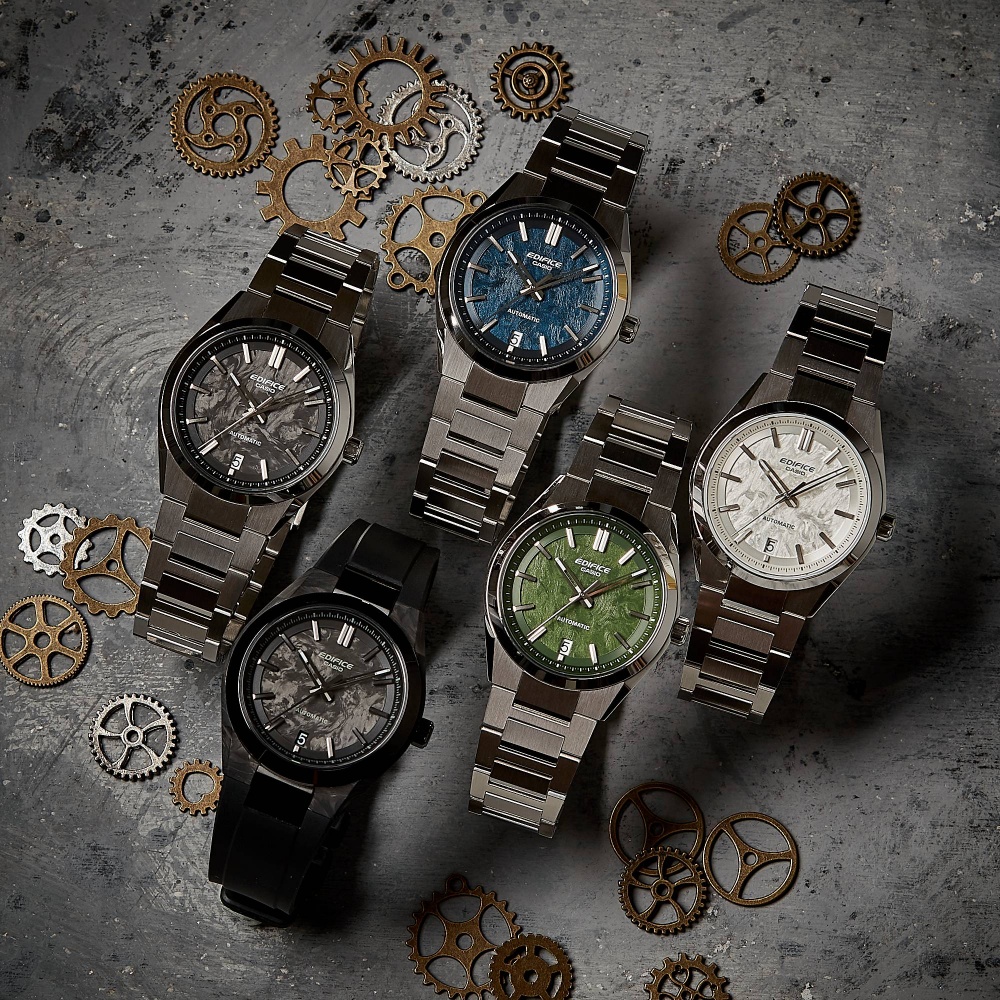 CASIO 首款賽車機械腕錶 EDIFICE EFK-100