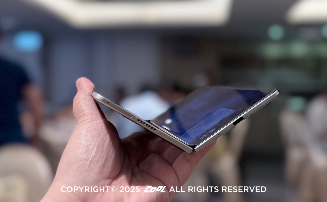 vivo X Fold5 旗艦摺疊機擁有極致輕薄機身設計