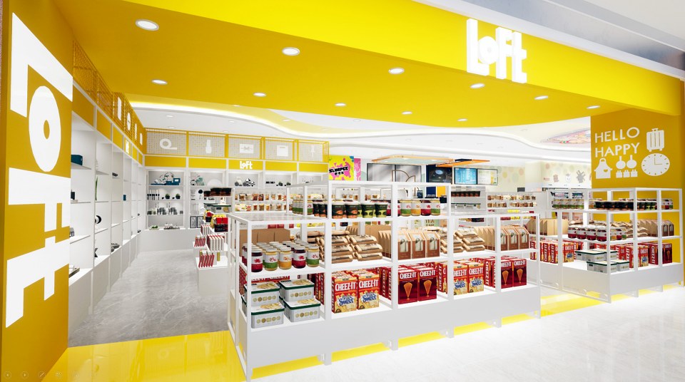 7-ELEVEN此次與「LOFT」雙方合作以代理品牌授權商品進駐複合店的創新商模