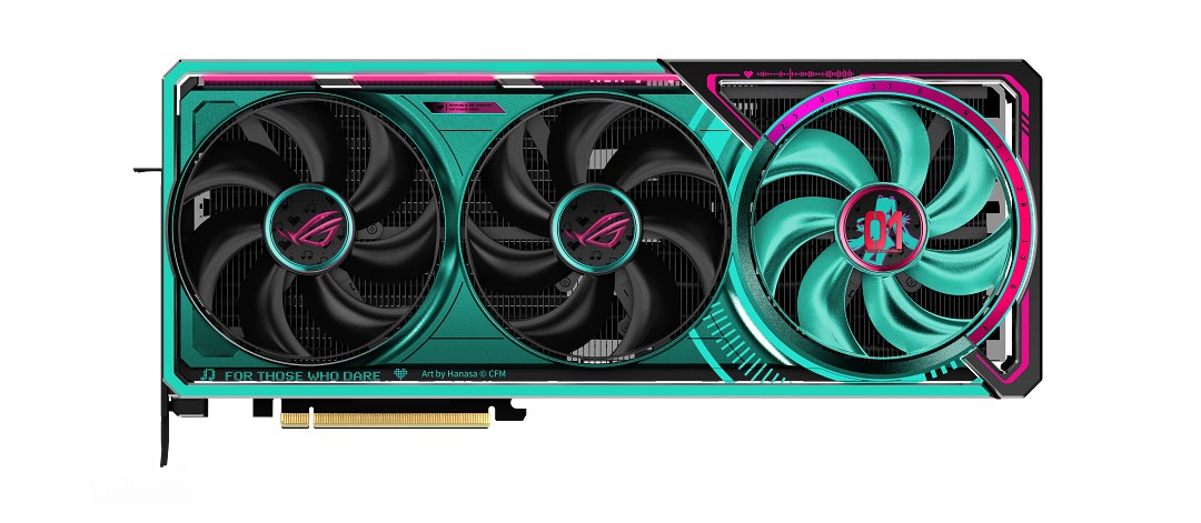 ROG Astral GeForce RTX 5080 O16G初音未來特別版