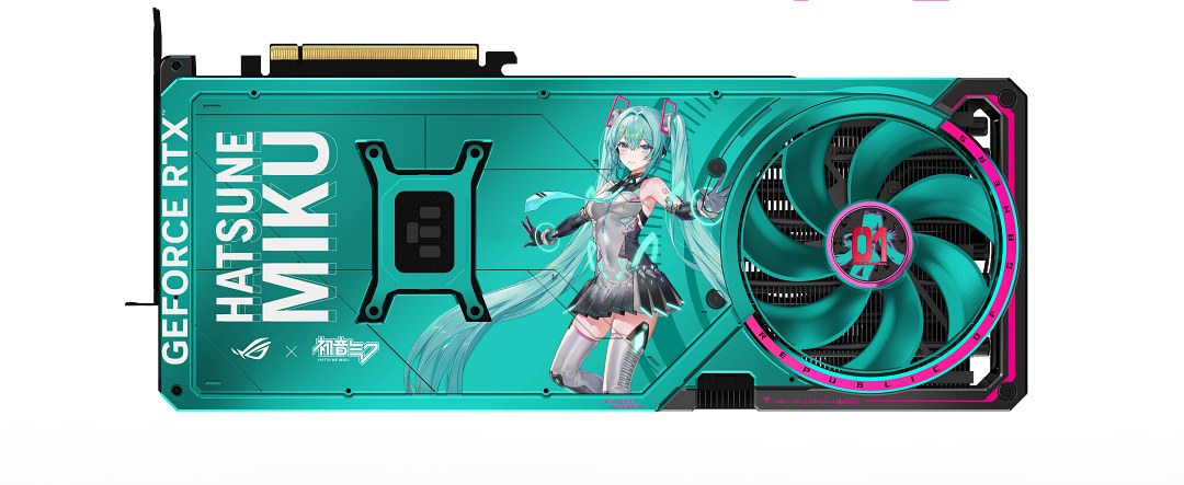 ROG Astral GeForce RTX 5080 O16G初音未來特別版