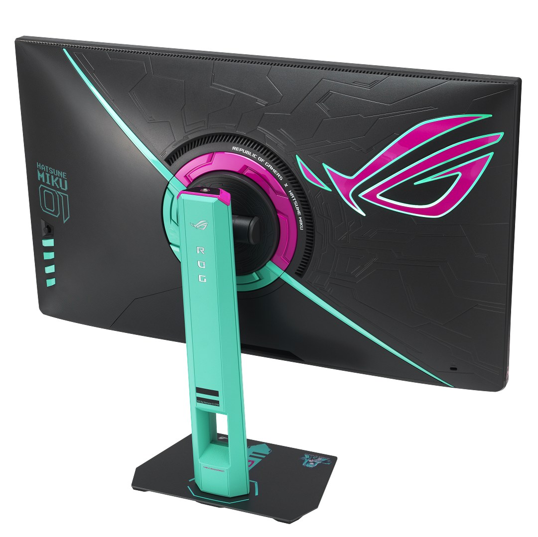 ROG Strix XG27ACMEG-G初音未來特別版