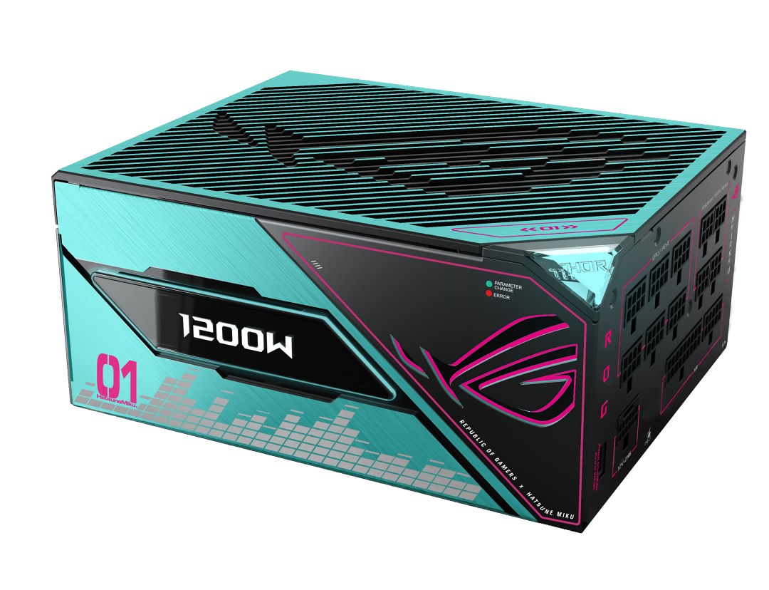 ROG Thor 1200W Platinum III初音未來特別版
