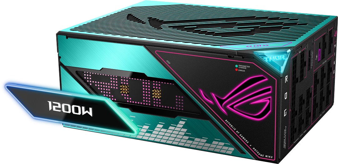 ROG Thor 1200W Platinum III初音未來特別版