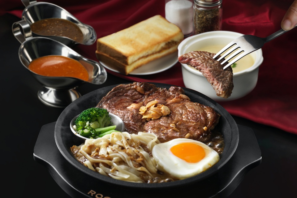 「排排沾Rock Beef」主打顛覆傳統牛排醬汁體驗