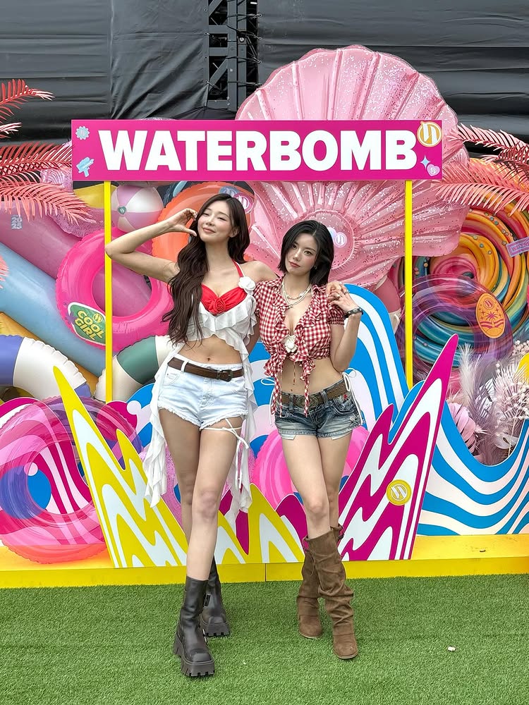 不愧是水彈女神！權恩妃聯手《單身即地獄》李時安性感狂炸 WATERBOMB 舞台！網讚：太頂了