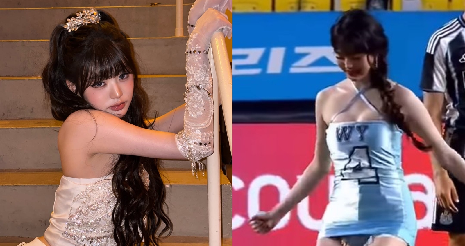 張員瑛的開球服裝因為太裸露被粉絲狂轟。（圖：IG）