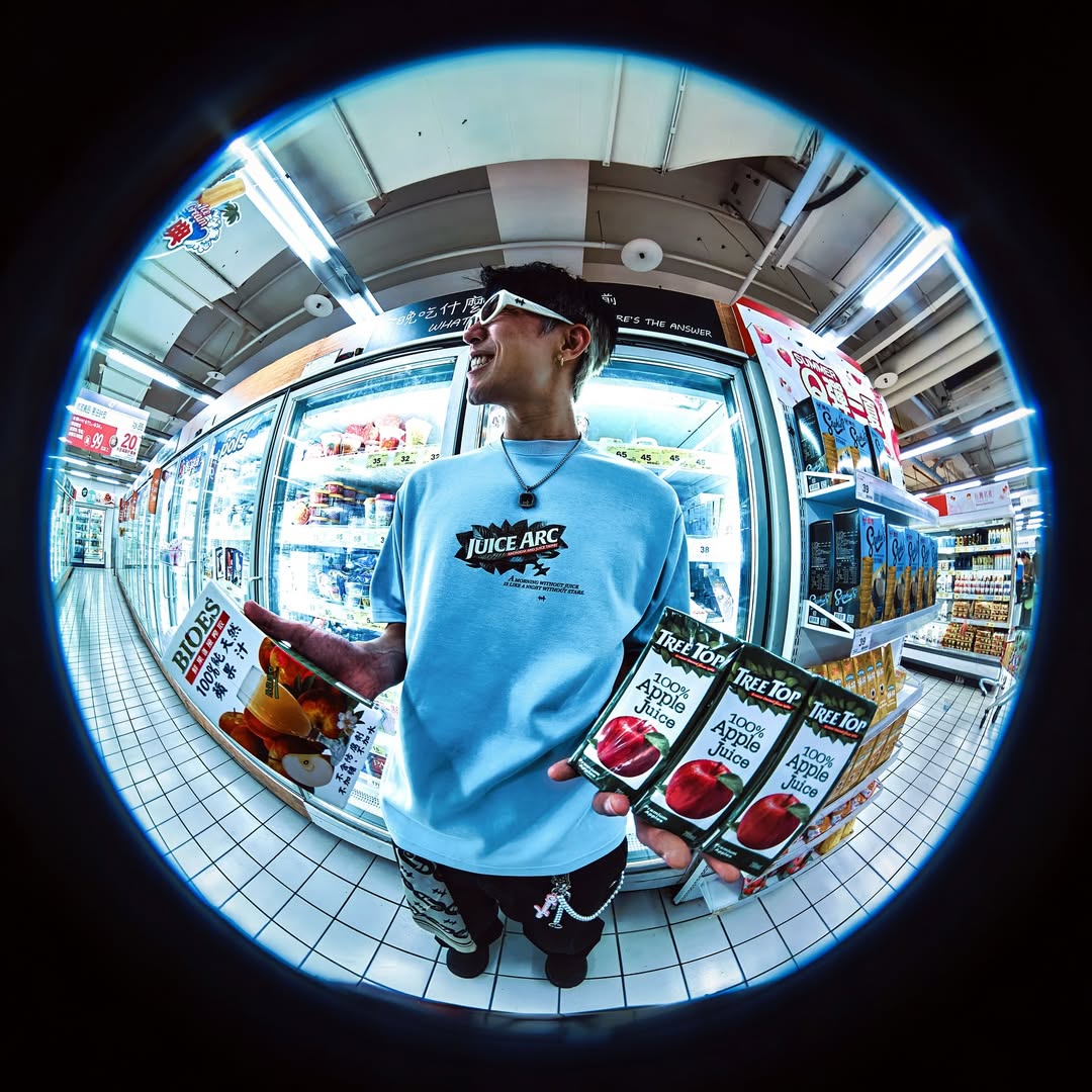 ARC ROOM 攜手陳冠希的 JUICE 推出聯名系列，主理人阿鑫直呼：「夢想成真！」