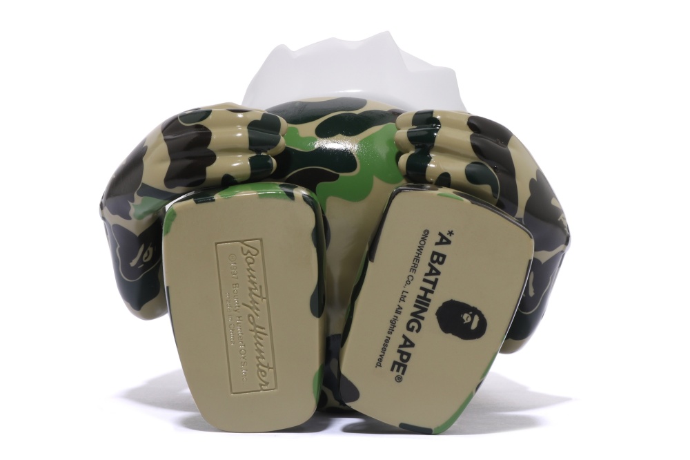 BAPE® x BOUNTY HUNTER 迷彩 SKULL-KUN 公仔即將限量開賣