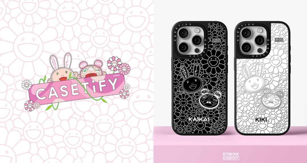 村上隆 x CASETiFY: KAIKAI AND KIKI　16PRO用 村上隆 x CASETiFY: KAIKAI AND KIKI 16PRO用（微笑小花出現了