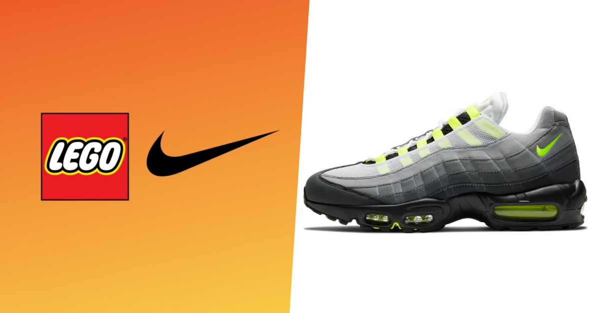 積木元素結合經典配色！LEGO x Nike Air Max 95 消息釋出