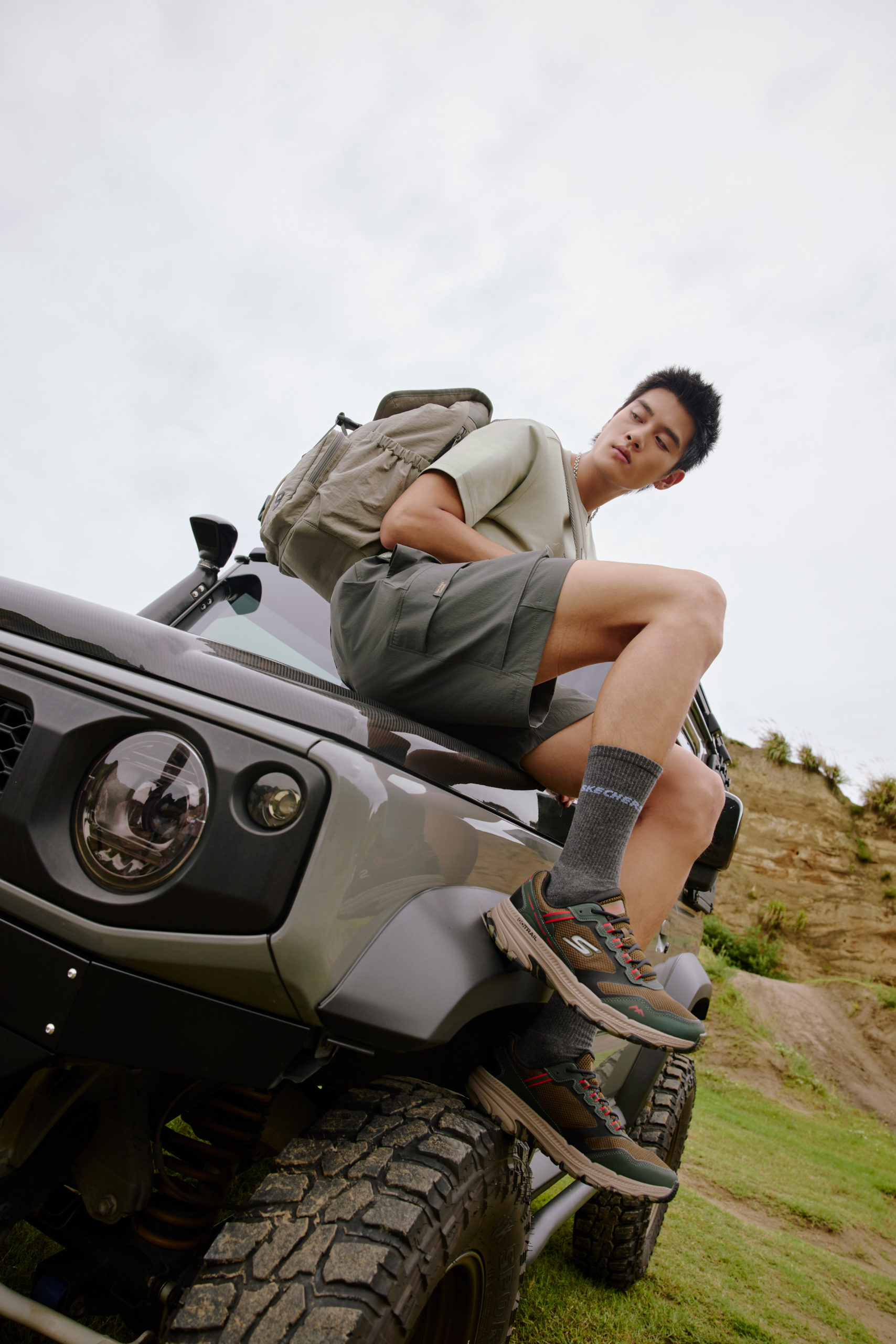 不只舒適 玩潮野型！【SKECHERS TRAIL】山系風格　引領穿搭新典範 「潮野」進化再升級！