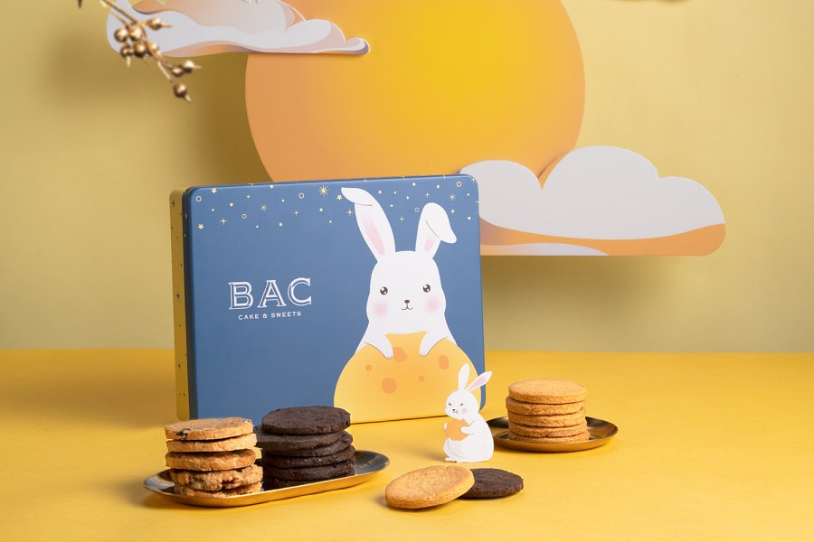 2025中秋禮盒推薦：BAC「One兔Three」手作餅乾禮盒