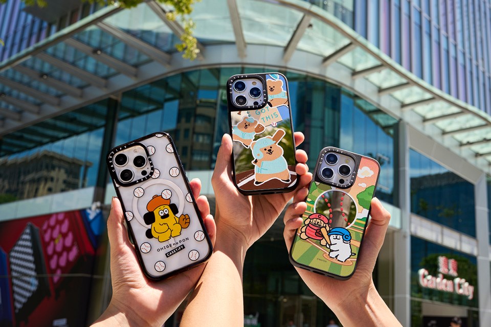 CASETiFY 攜手韓國超人氣「線條小狗」、韓國超萌短尾矮袋鼠「YOUNG FOREST」、及日本知名插畫藝術家「胡子碰碰」推出全新「大巨蛋聯『萌』」藝術家系列商品