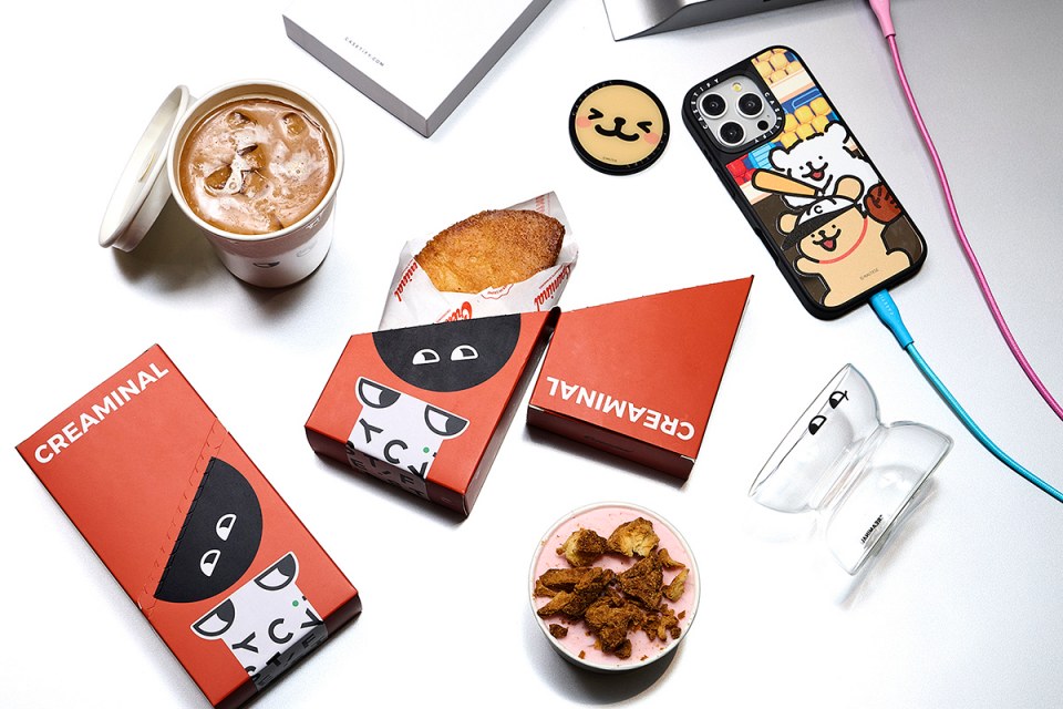 CASETiFY大巨蛋門市邀請台北赤峰街超人氣可頌品牌「Creaminal」打造聯名概念快閃店