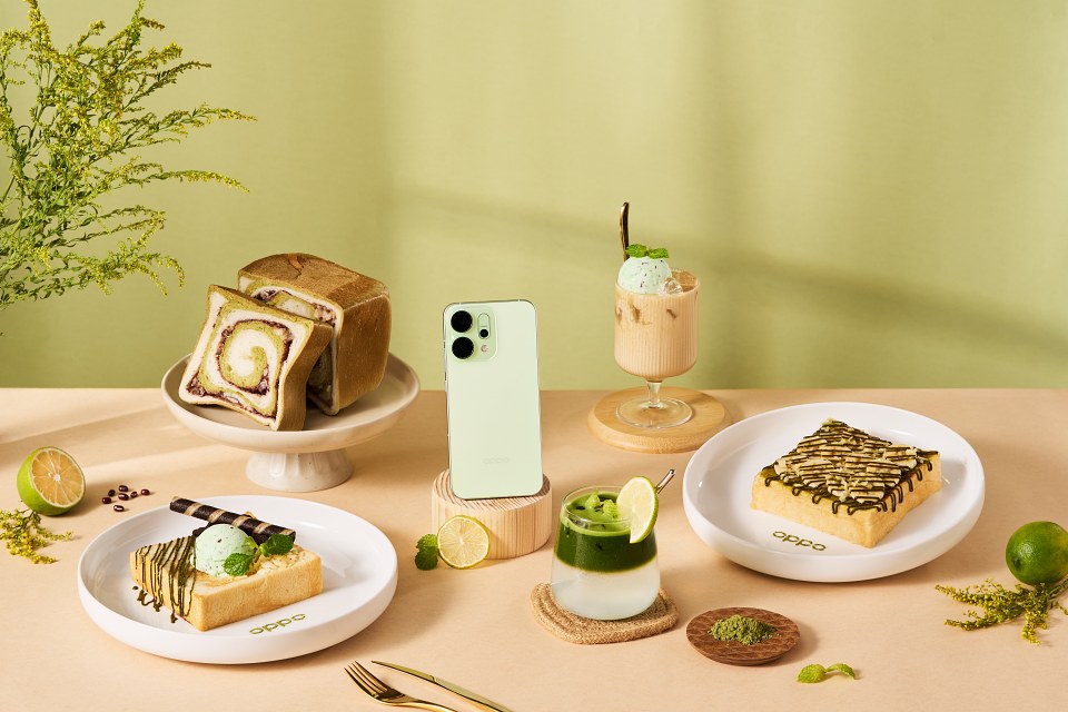 OPPO 與 Blivin Bakery 共同推出的「OPPO沁夏質感輕食組」