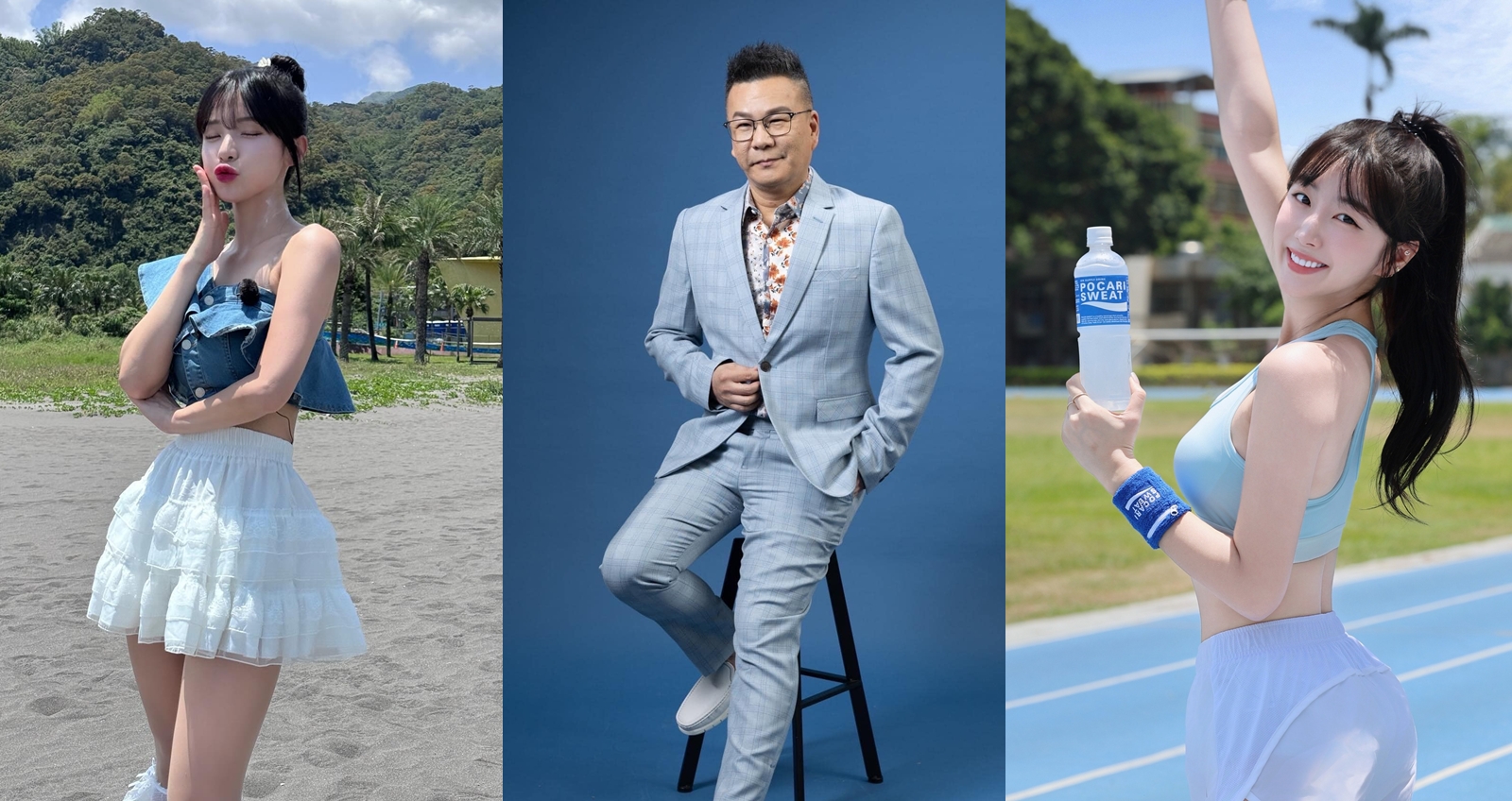 沈玉琳證實血癌後，昔日跟他合作過的啦啦隊女孩都發聲安慰。（圖：臉書）