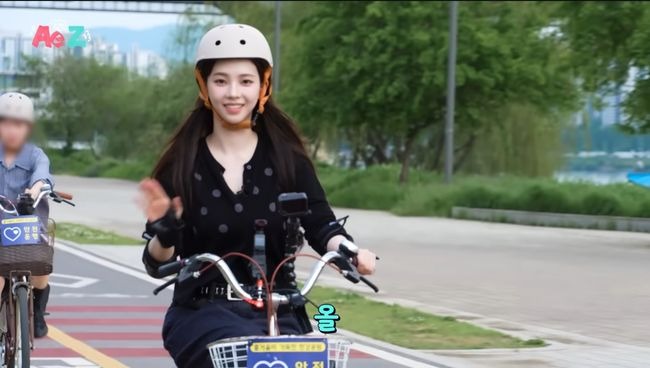 她只是個卡寶啊！aespa Karina 學騎腳踏車抱怨：「Giselle 是個狠人」