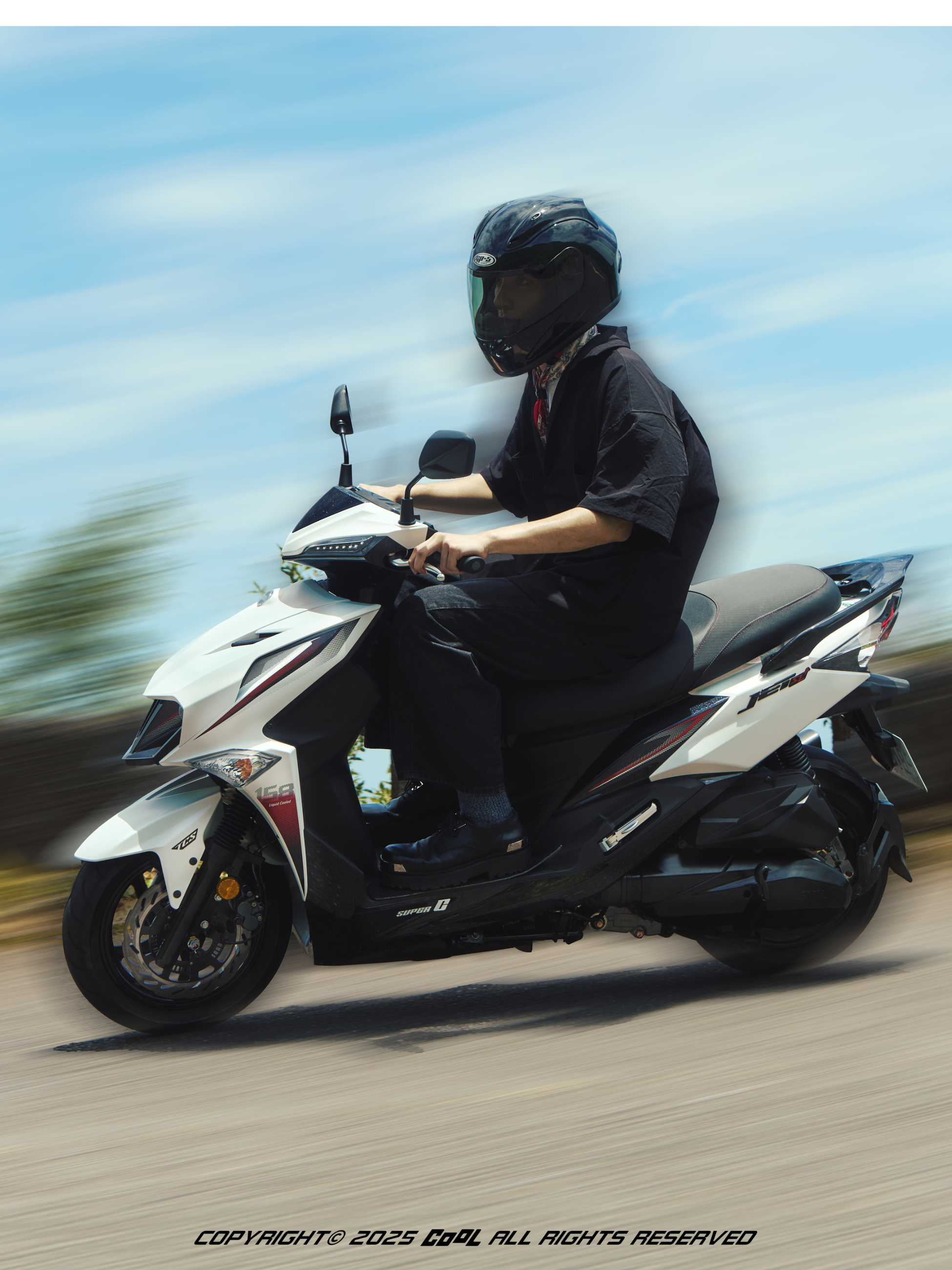 山道型男看過來！想得到翻山越嶺的穩定性，就得有賽車級性能的坐騎撐腰！SYM JET SL+Super C讓馬力性能LEVEL UP!