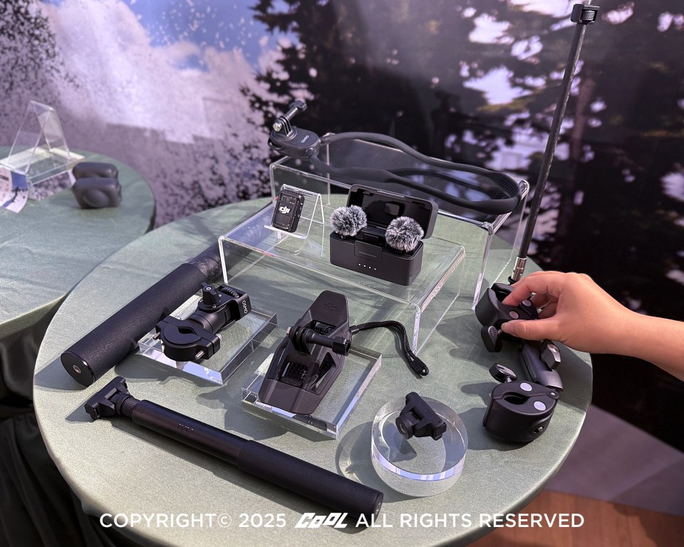 DJI Osmo 360相容DJI Osmo Action系列配件