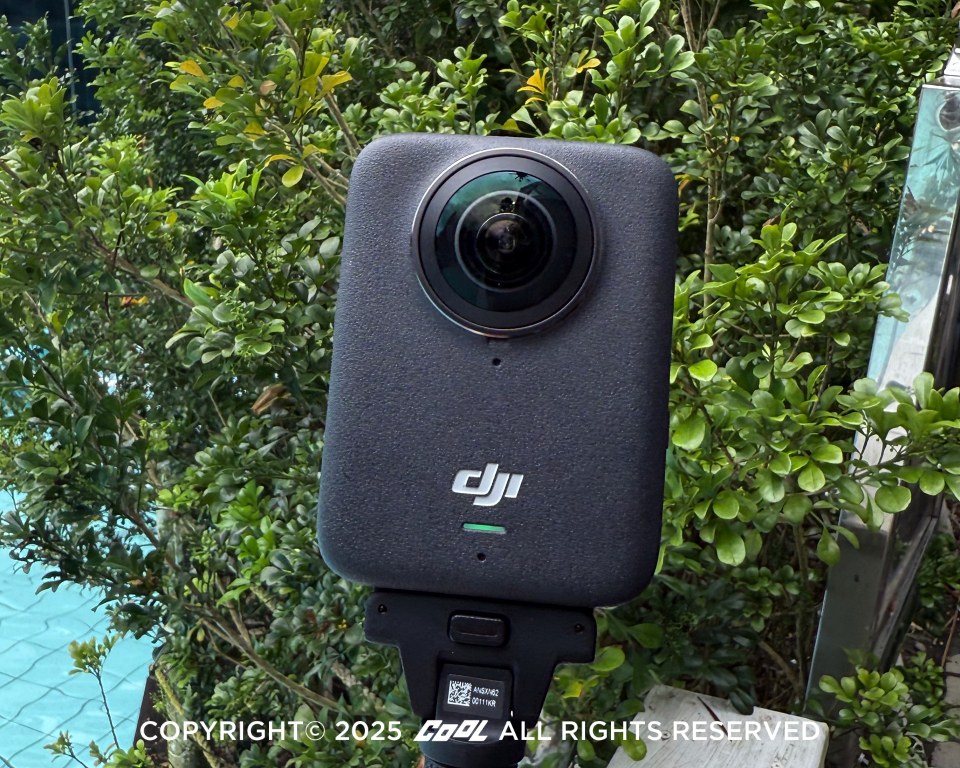DJI 首款全景相機 Osmo 360 輕巧登台！1英吋全景影像、真8K解析度、完整生態系加持