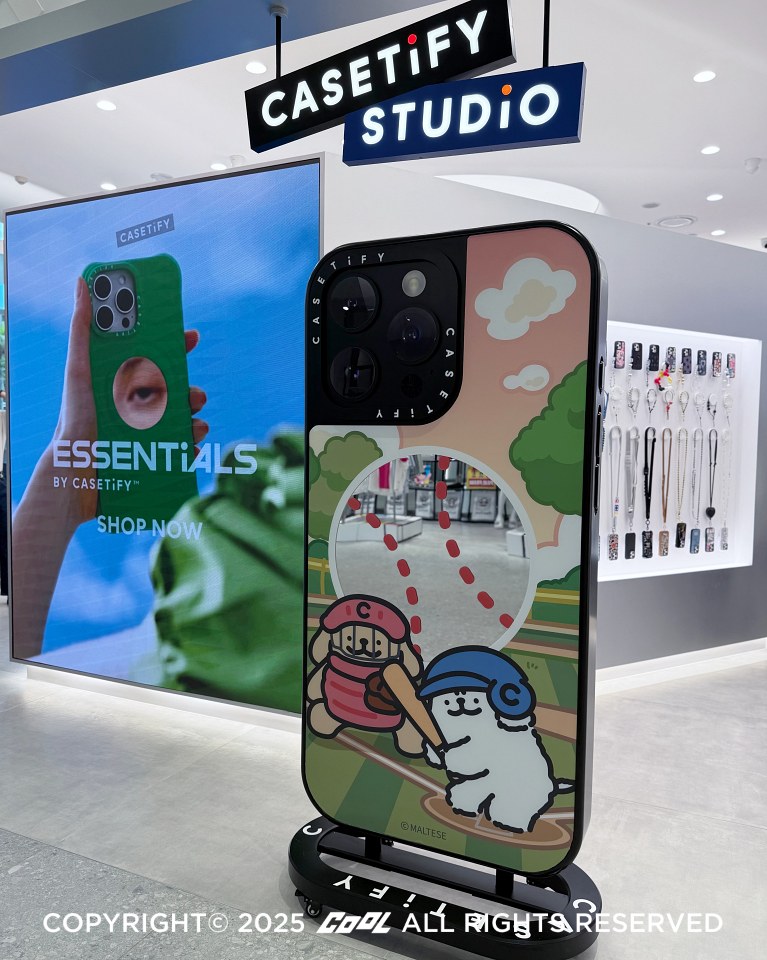 COOL開箱｜CASETiFY 大巨蛋門市 3 亮點！首創 3C x 餐飲店中店、棒球大聯「萌」可愛登場