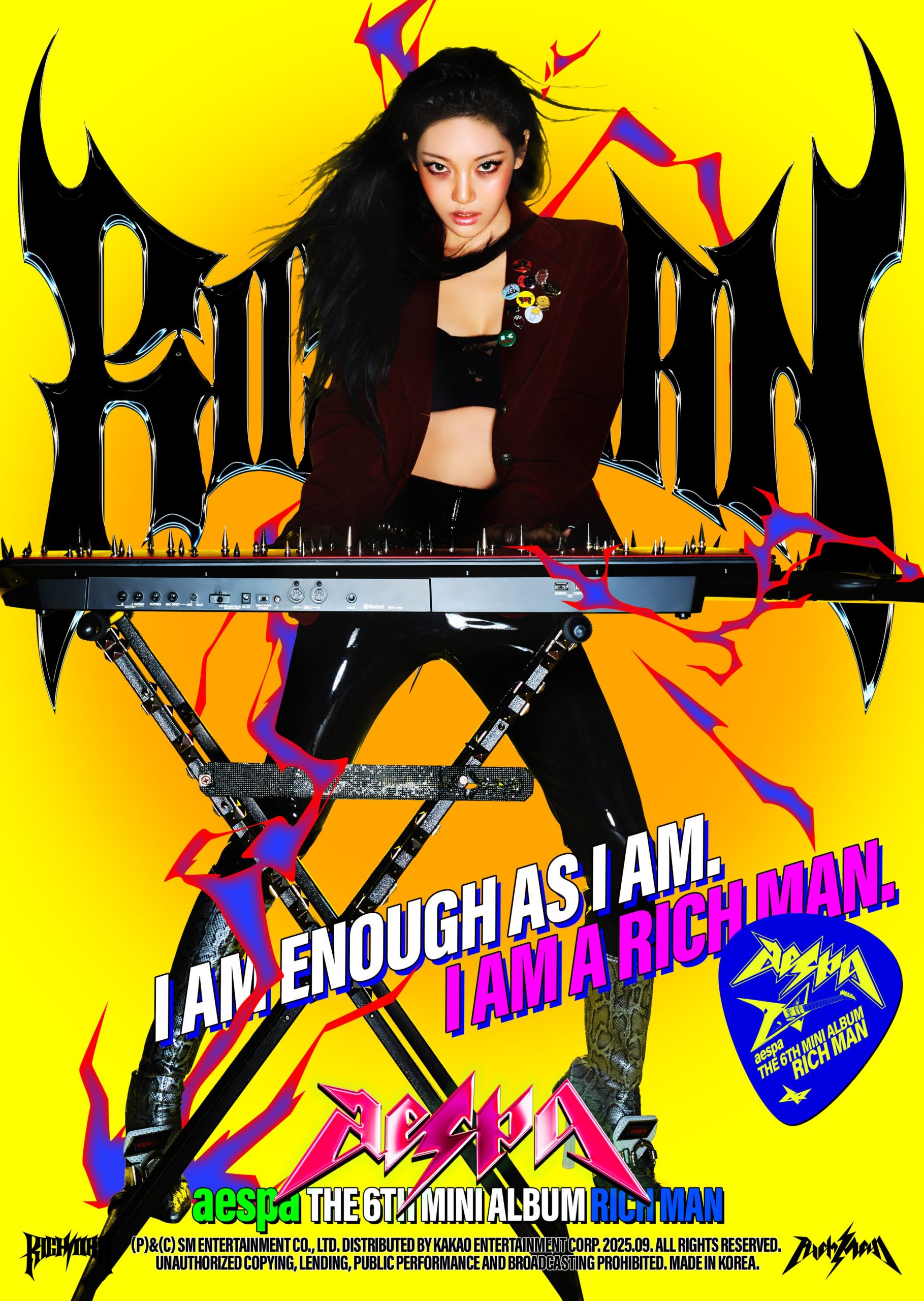 aespa 全新專輯《Rich Man》搶先試聽！9 月 5 日準備迎接搖滾新時代！