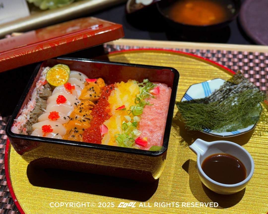 日本橋海鮮丼辻半七夕限定新品「彩の刺身重箱」開箱