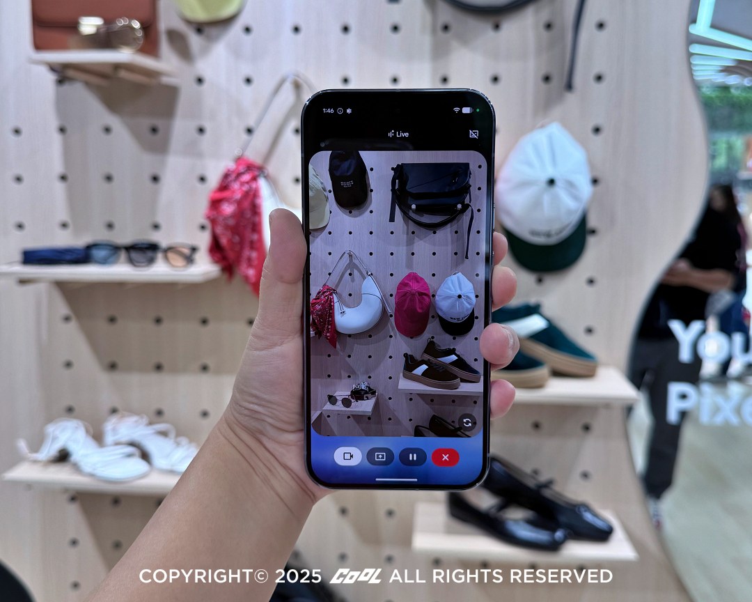 Pixel 10 系列手機可使用「Gemini Live」提供穿搭建議等人性化解答。