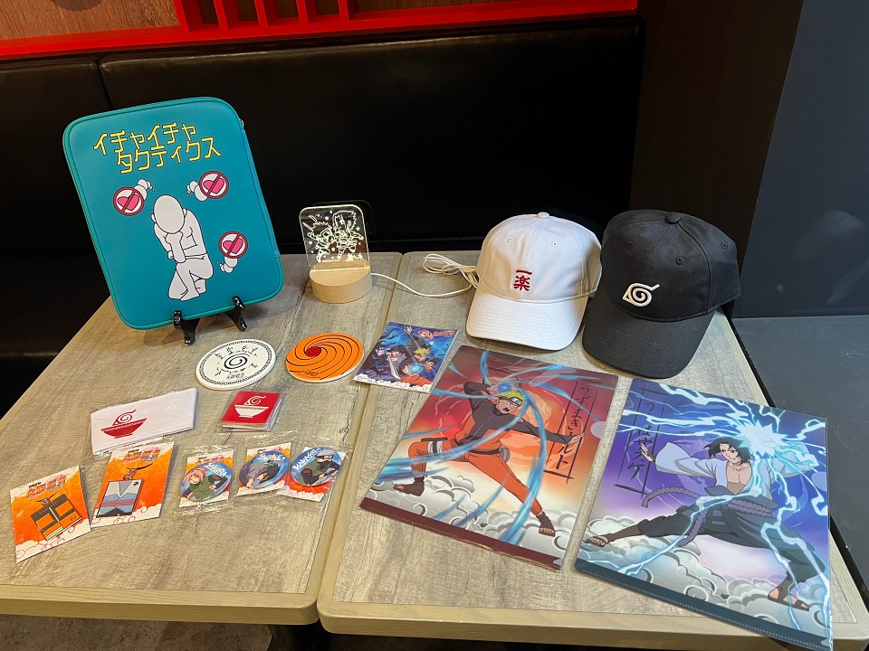 限定聯名商品超豐富。圖片來源：一樂拉麵