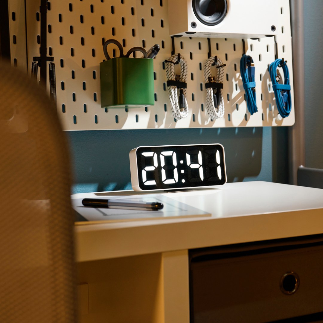 IKEA好物推薦：NOLLNING時鐘溫度計鬧鐘