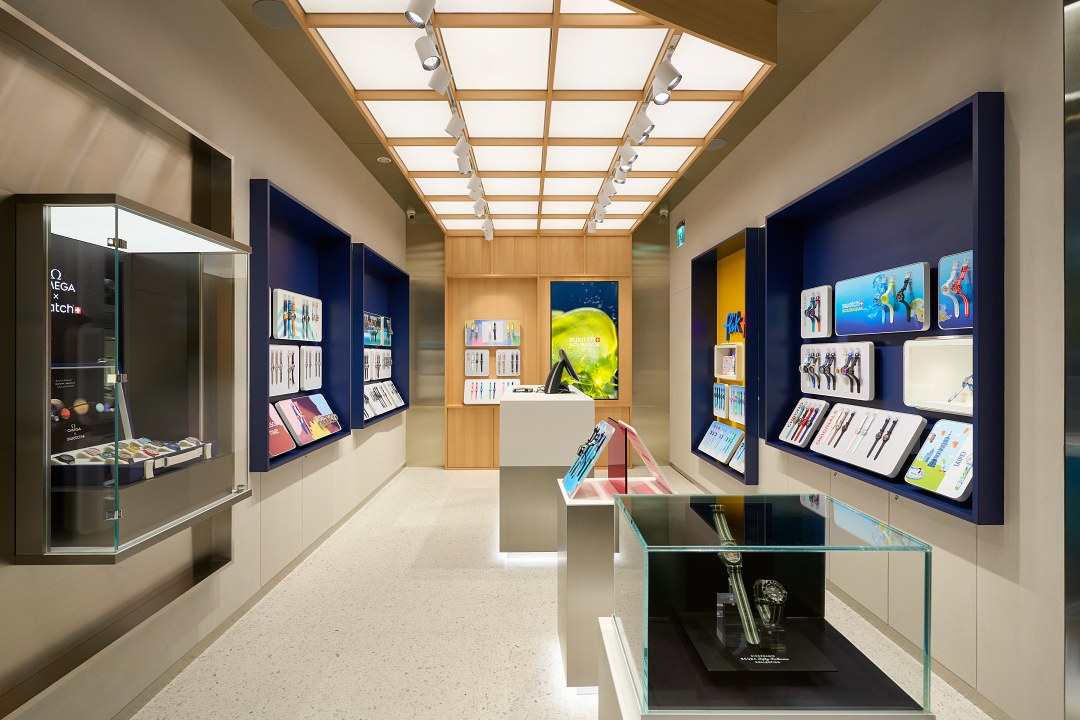 SWATCH 臺北101概念店全新風貌