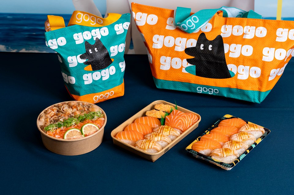 主打外帶的爭鮮gogo門市也能吃得到挪威鮮鮭