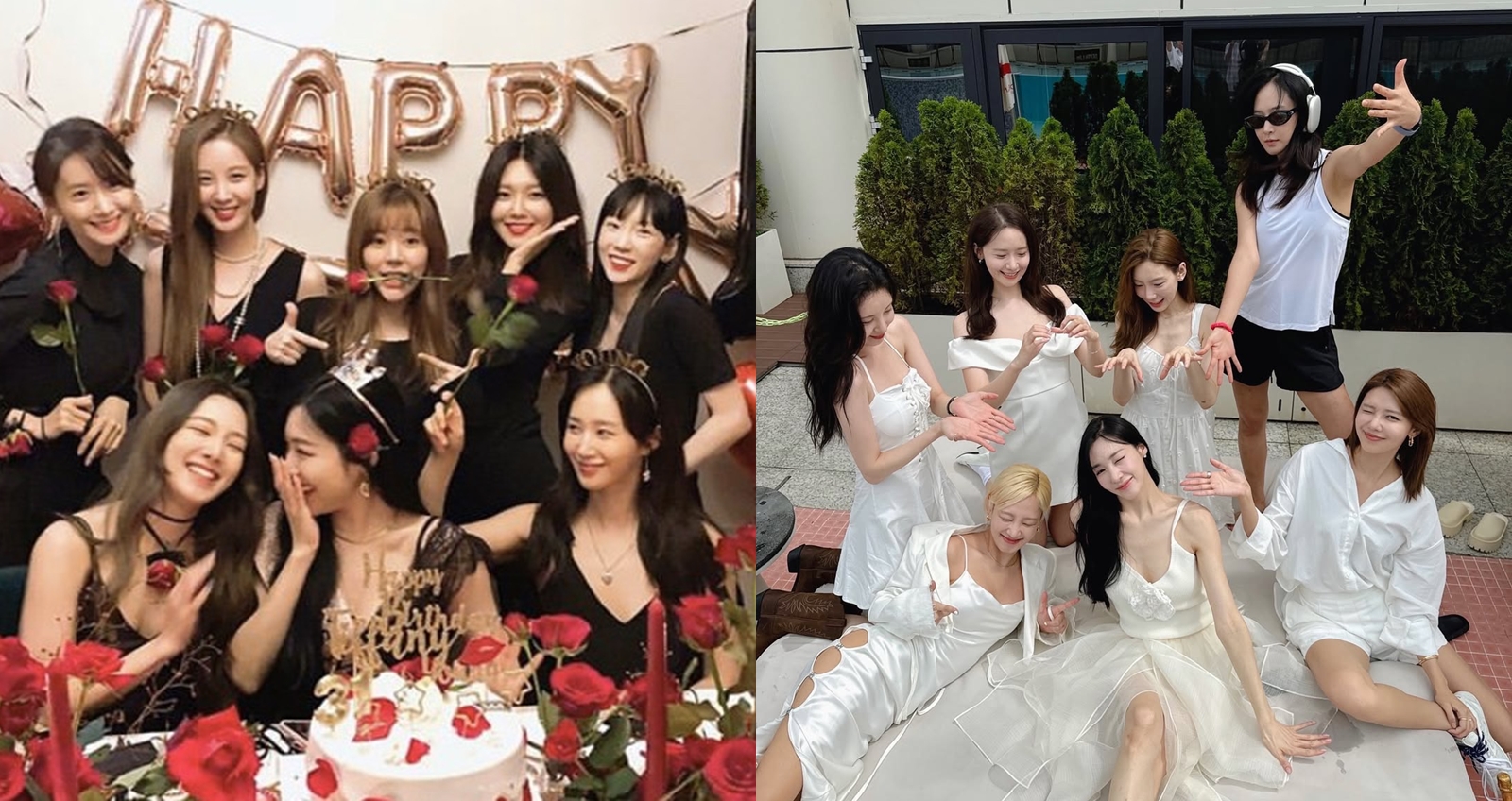 少女時代儘管目前分散不同經紀公司，但感情還是一樣好。（圖：IG）