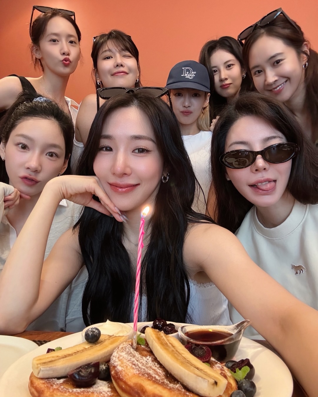 少女時代最近聚在一起替 Tiffany 慶生。(圖:IG)
