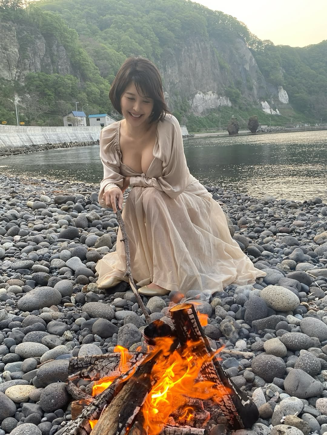 影業最高的山、最長的河！葵つかさ 