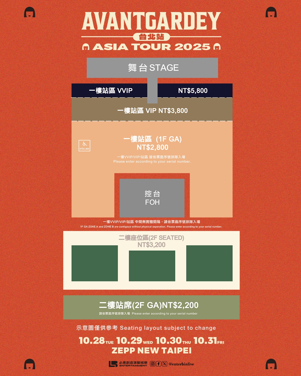 日本超狂舞團 avantgardey 又要來台了！10/28-10/31 連三天登 Zepp New Taipei 演出！