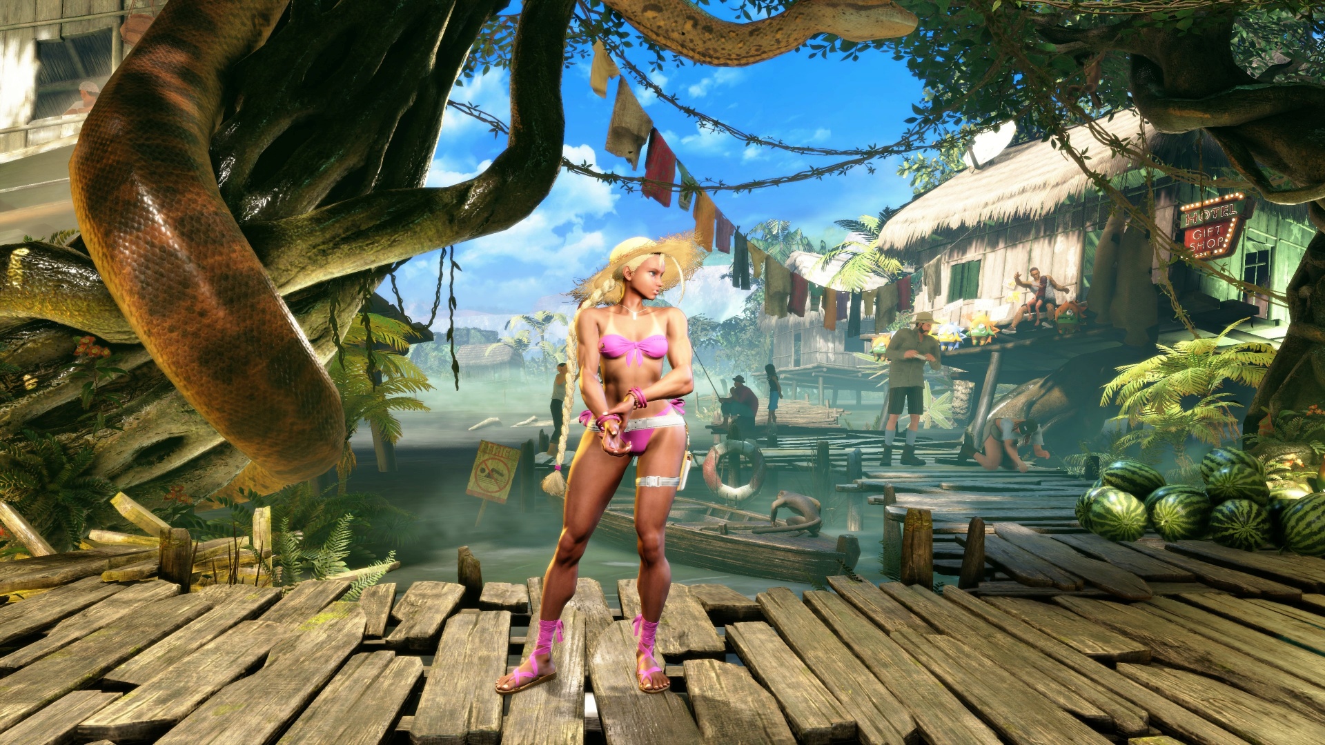 《快打旋風6》泳裝造型令人驚嘆！玩家：春麗阿姨的大腿太香了