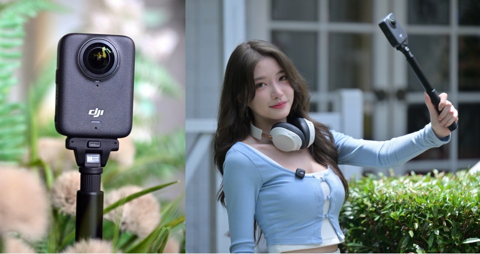 DJI 首款全景相機 Osmo 360 輕巧登台！1 英吋全景影像、真8K解析度、完整生態加持