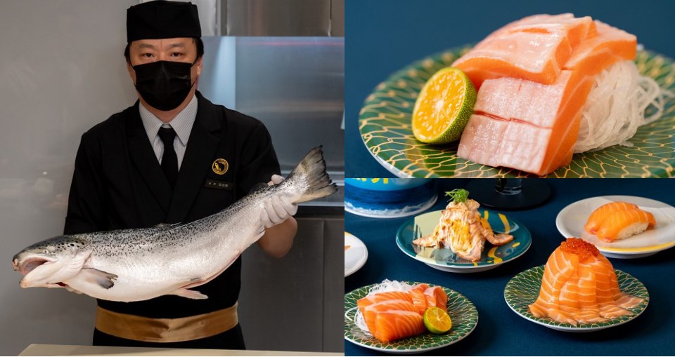 鮭魚控快衝！爭鮮推出「超豪華升級版」經典3鮭，還送你一盤吃爽爽！限時10天！